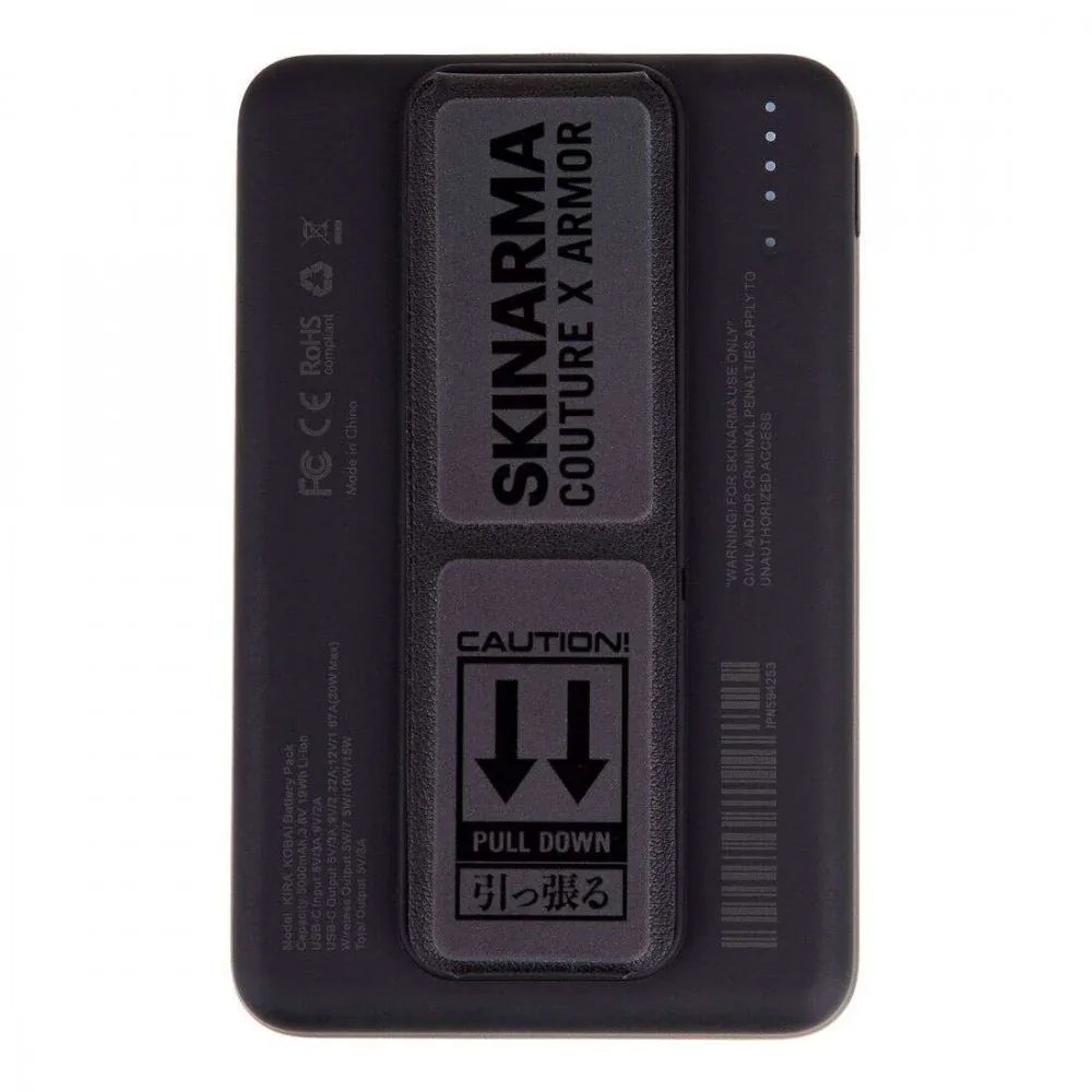 Skinarma Magnetic Powerbank 5000 mAh Power Bank With Stand - Kira Kobai - Tashqila Skinarma Magnetic Powerbank 5000 mAh Power Bank With Stand - Kira Kobai - Tashqila